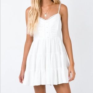 White Princess Polly Dress